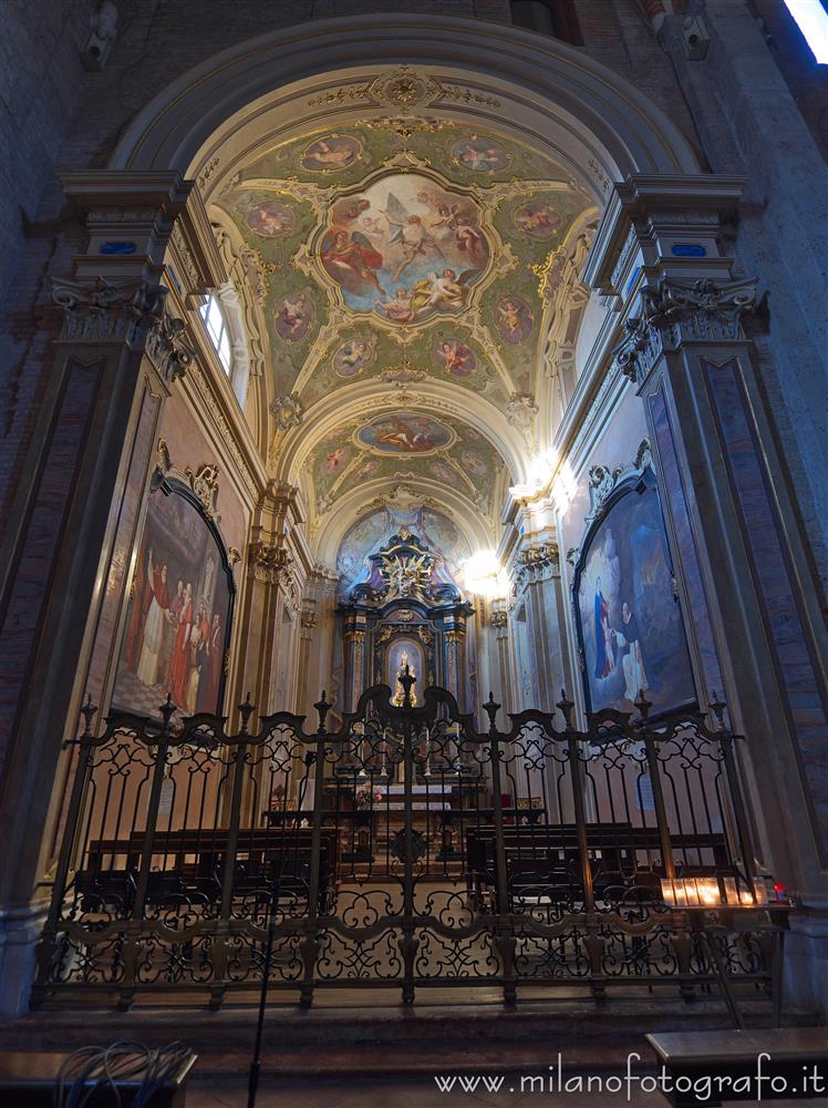 Milan (Italy) - Chapel of the Madonna of the Rosary in the Basilica of san Simpliciano